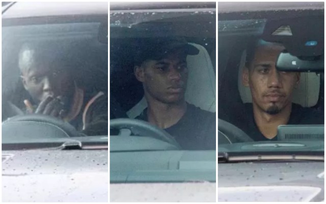 man utd training pictures