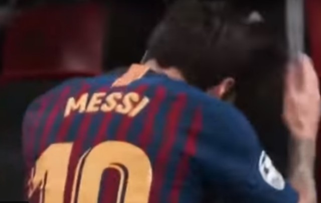 messi celebration