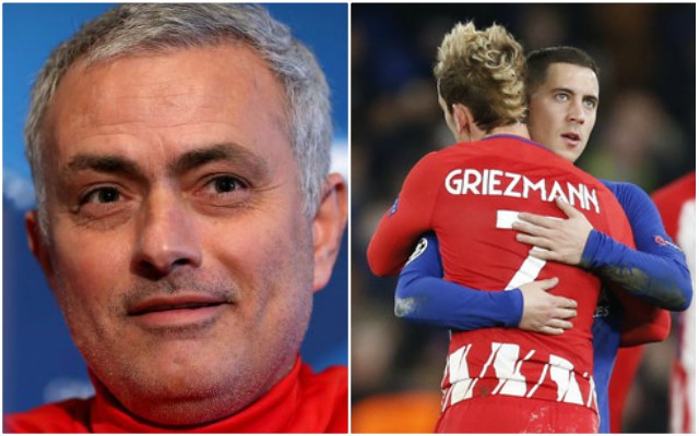 mourinho griezmann hazard