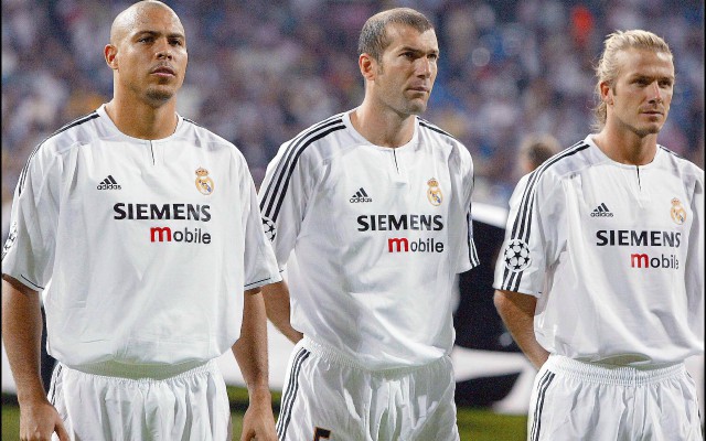 ronaldo zidane beckham