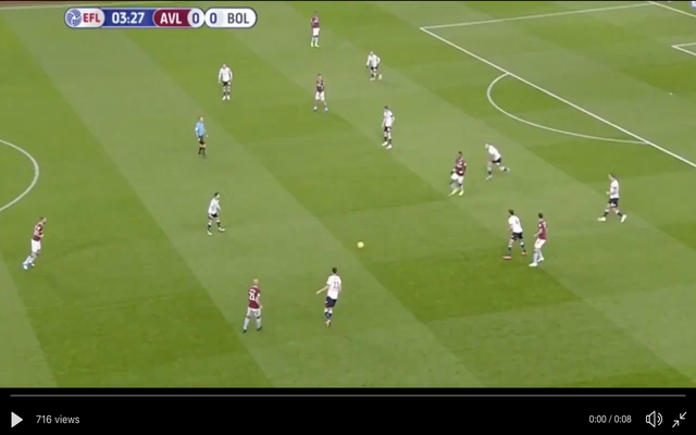 Chelsea's Abraham showcases skill before assist for Villa