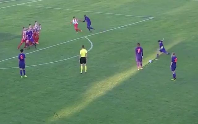 Adam Lewis goal Liverpool U19s