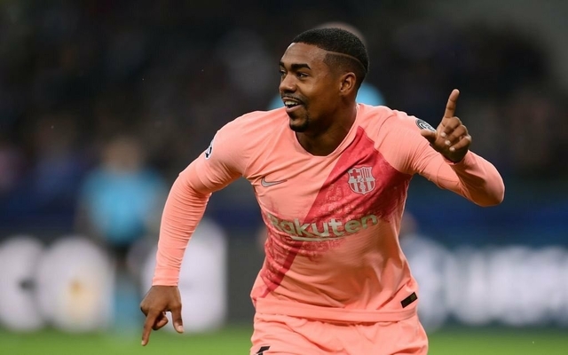 Malcom scores first goal for Barcelona vs Inter Milan