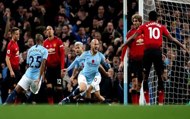 Manchester City defeat United 3-1 in Derby 11:11:18