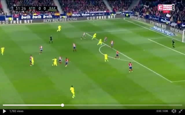 Messi embarrasses Griezmann during Barcelona vs Atletico