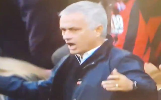 Mourinho reaction Man Utd Bournemouth