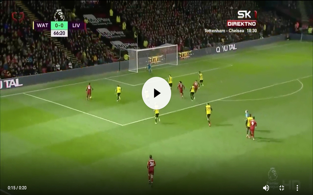 Salah scores against Watford