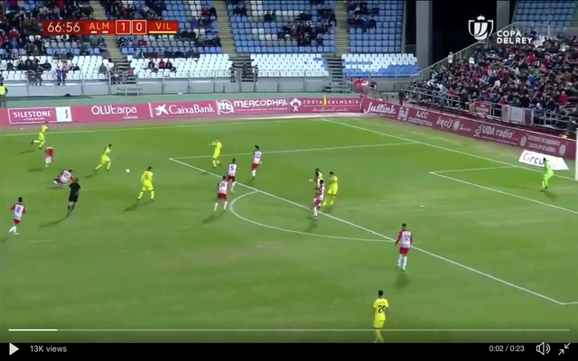 Santi Cazorla scores stunner for Villareal