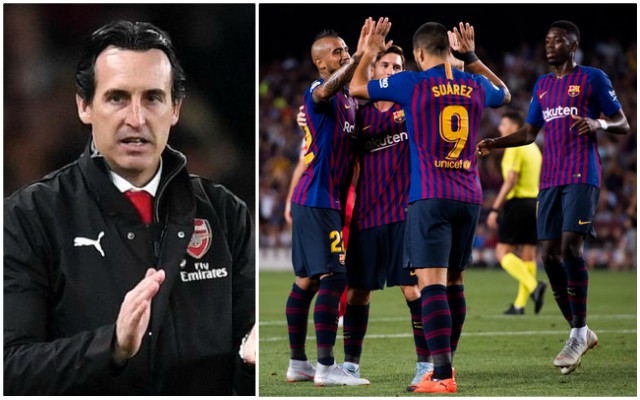 emery dembele suarez dembele arsenal barcelona