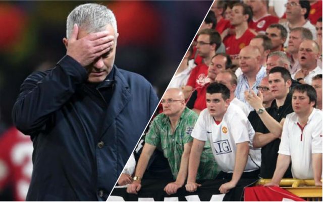 mourinho man united fans