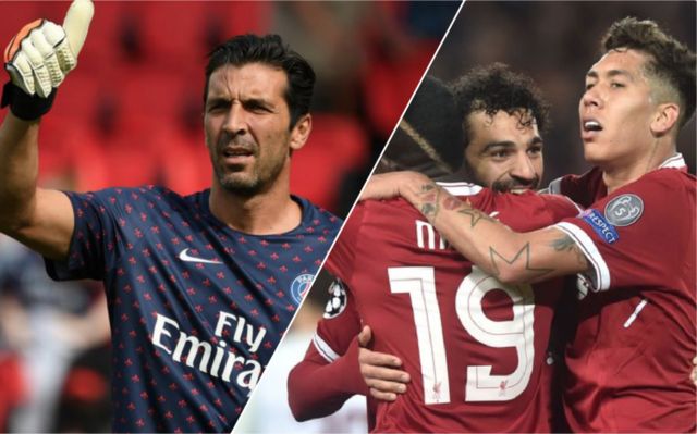 buffon mane salah firmino