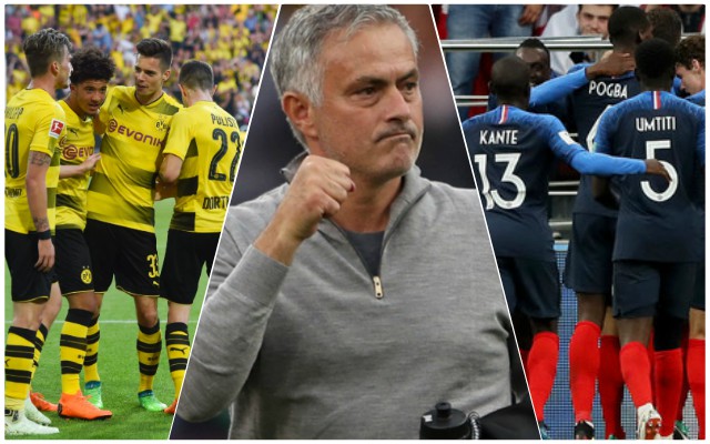 mourinho sancho kante umtiti