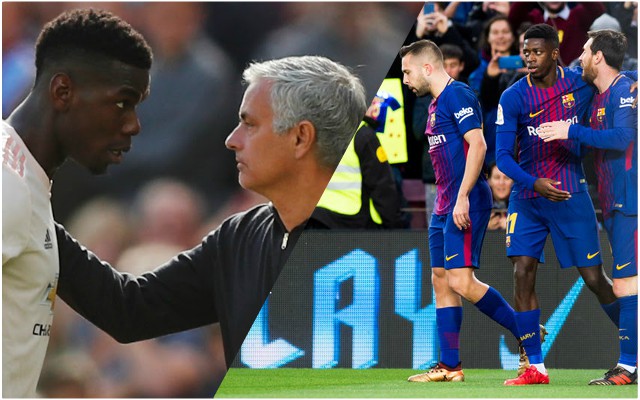 pogba mourinho dembele alba messi