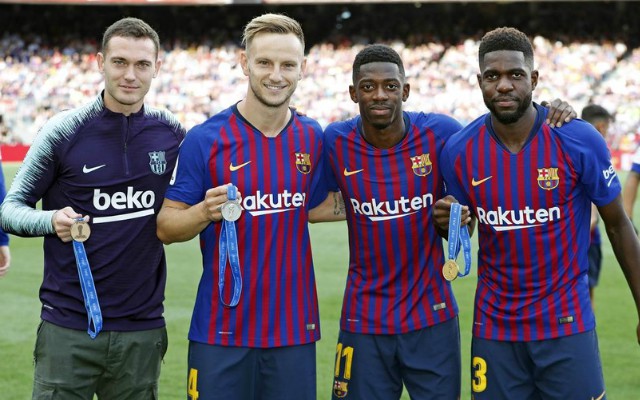rakitic dembele umtiti