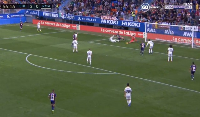 real madrid eibar video