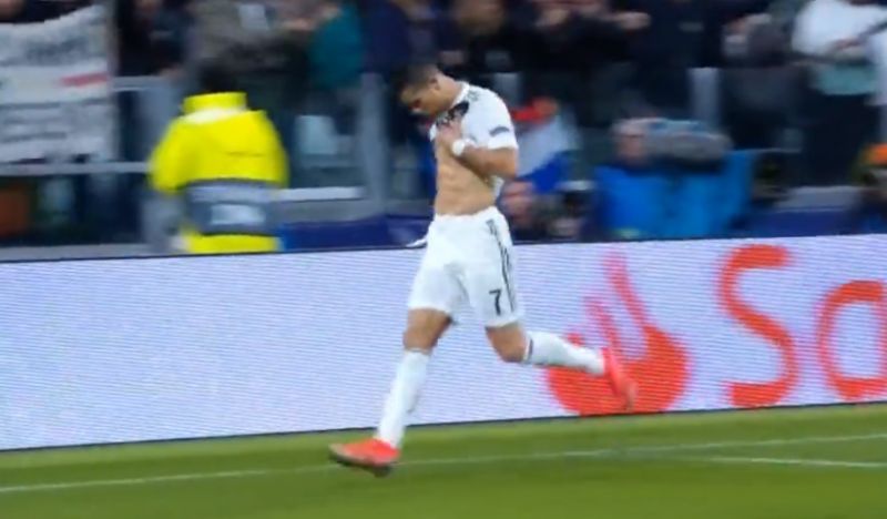 ronaldo juventus vs man utd goal