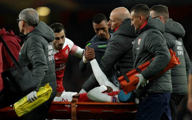 welbeck arsenal injury