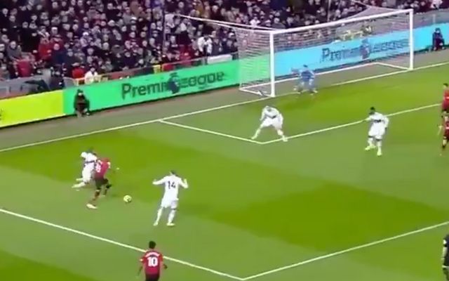 Ashley Young Man Utd goal Fulham
