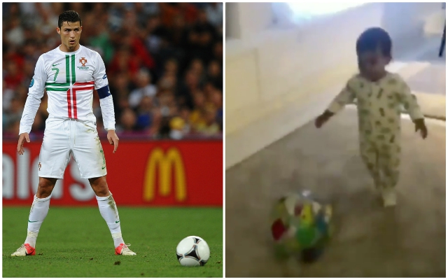 Cristiano Ronaldo son Mateo Ronaldo skills