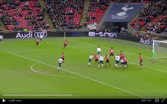 Harry Kane goal vs Southampton