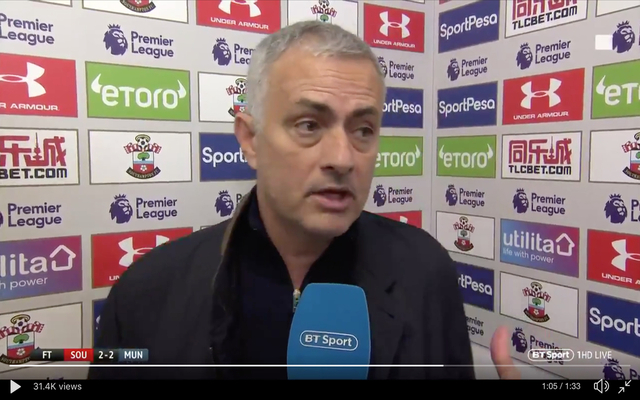 Mourinho says United don't have any 'Mad dogs' in the team