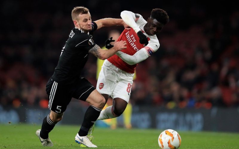 Arsenal teenager Bukayo Saka