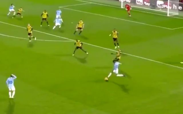 Sane goal Man City Watford