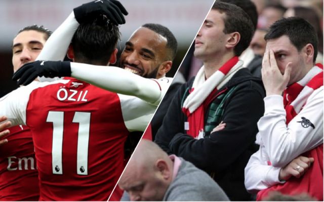 ozil arsenal fans