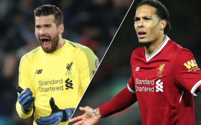 alisson van dijk liverpool