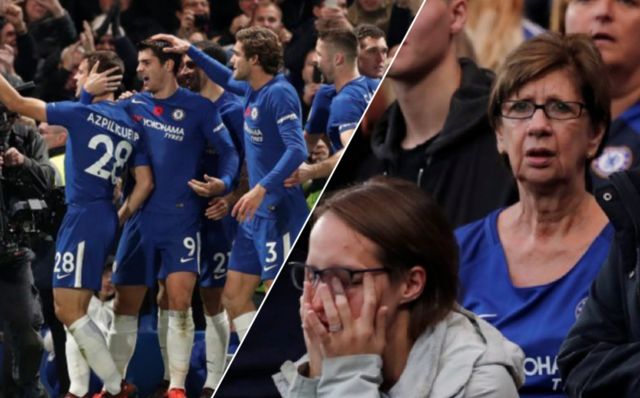 chelsea fans morata