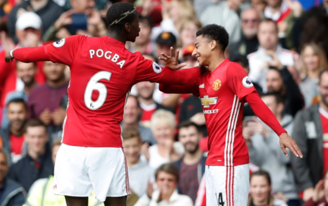 pogba lingard man united