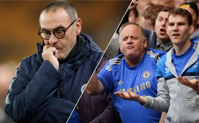 sarri chelsea fans