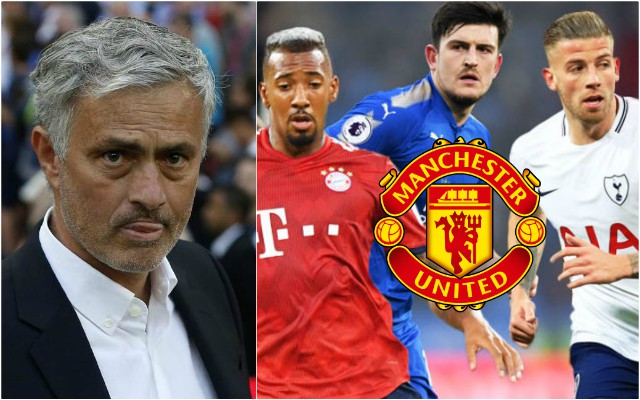 mourinho boateng maguire alderweireld
