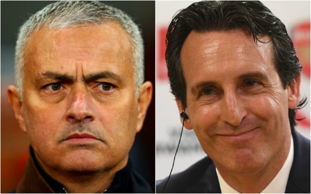 mourinho emery man utd arsenal