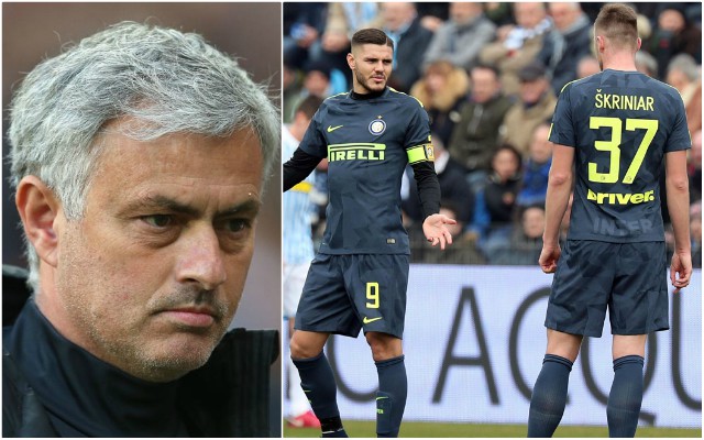 mourinho icardi skriniar