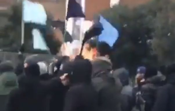 napoli fans video