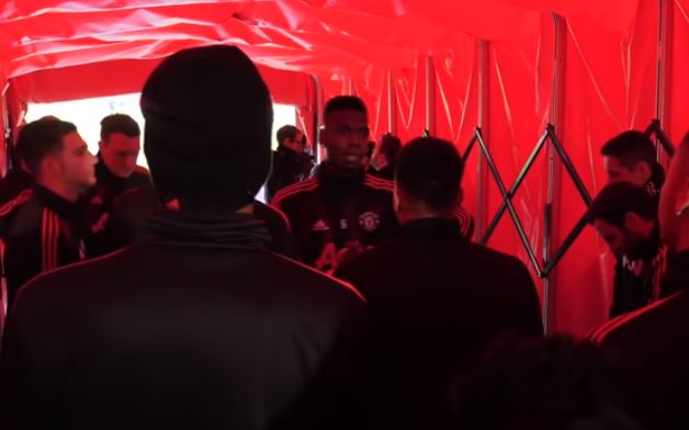 Paul Pogba tunnel video