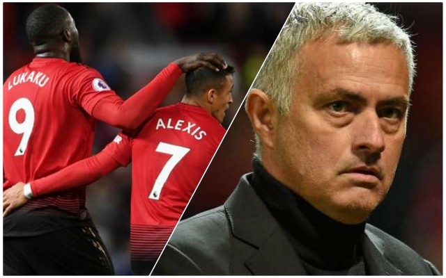 sanchez lukaku mourinho utd