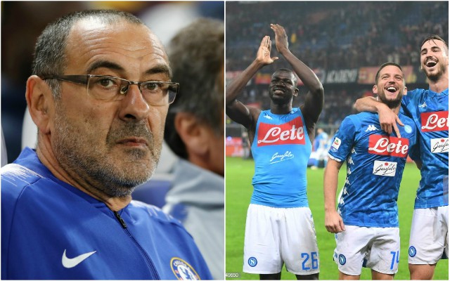sarri koulibaly mertens chelsea napoli
