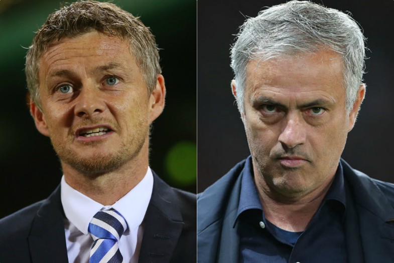 solskjaer mourinho man utd
