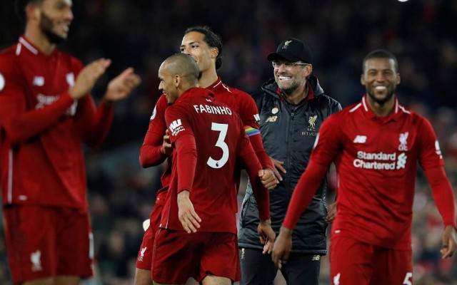 van dijk fabinho klopp liverpool