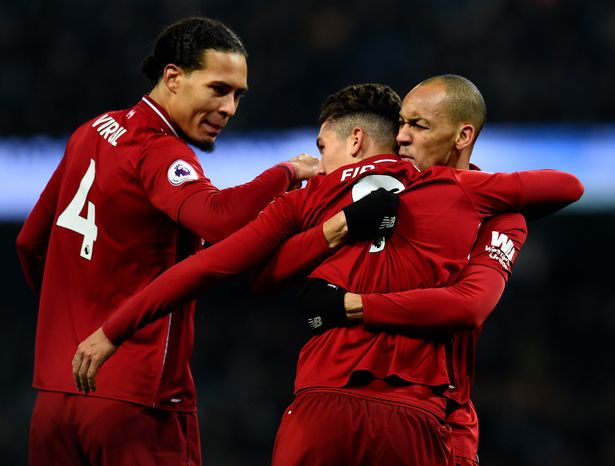 fabinho van dijk firmino liverpool