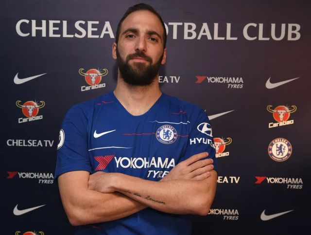 Higuain-Chelsea