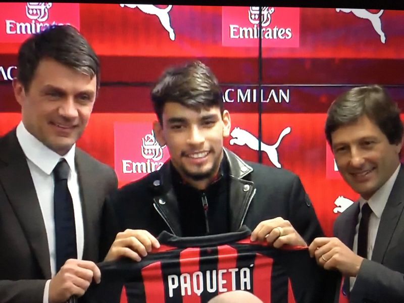 Paqueta AC Milan unveiling