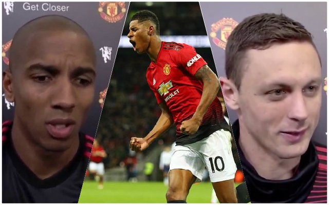 Rashford praise Man Utd teammates