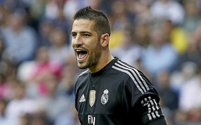 Real Madrid goalkeeper Kiko Casilla