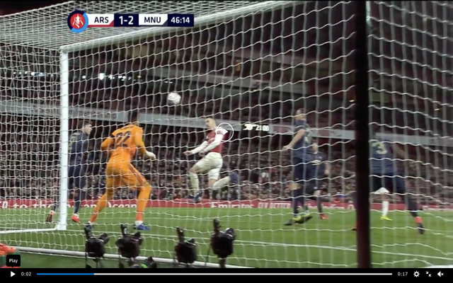 Romero-excellent-save-against-Arsenal-for-United