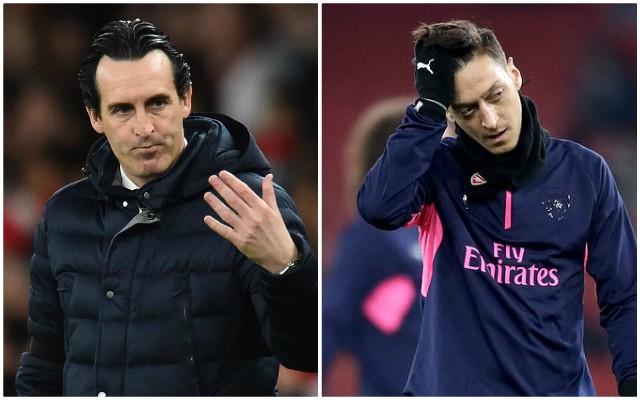 arsenal emery ozil