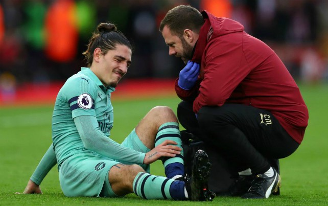 bellerin injury
