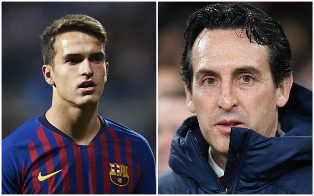 denis suarez unai emery arsenal